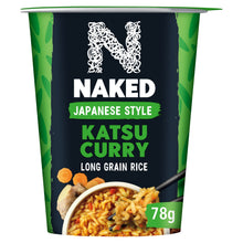 Naked Japanese Style Katsu Curry Rice 78g