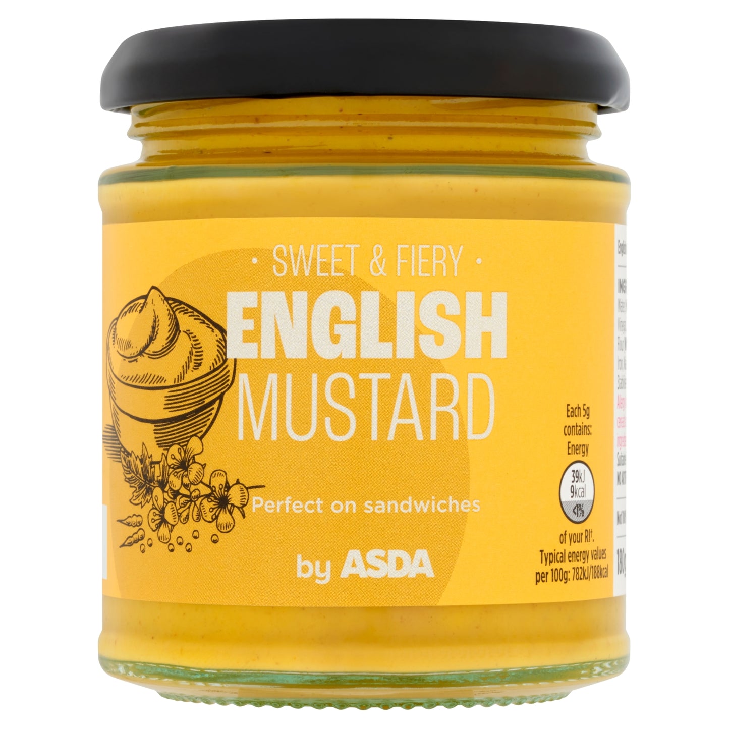 ASDA English Mustard 180g