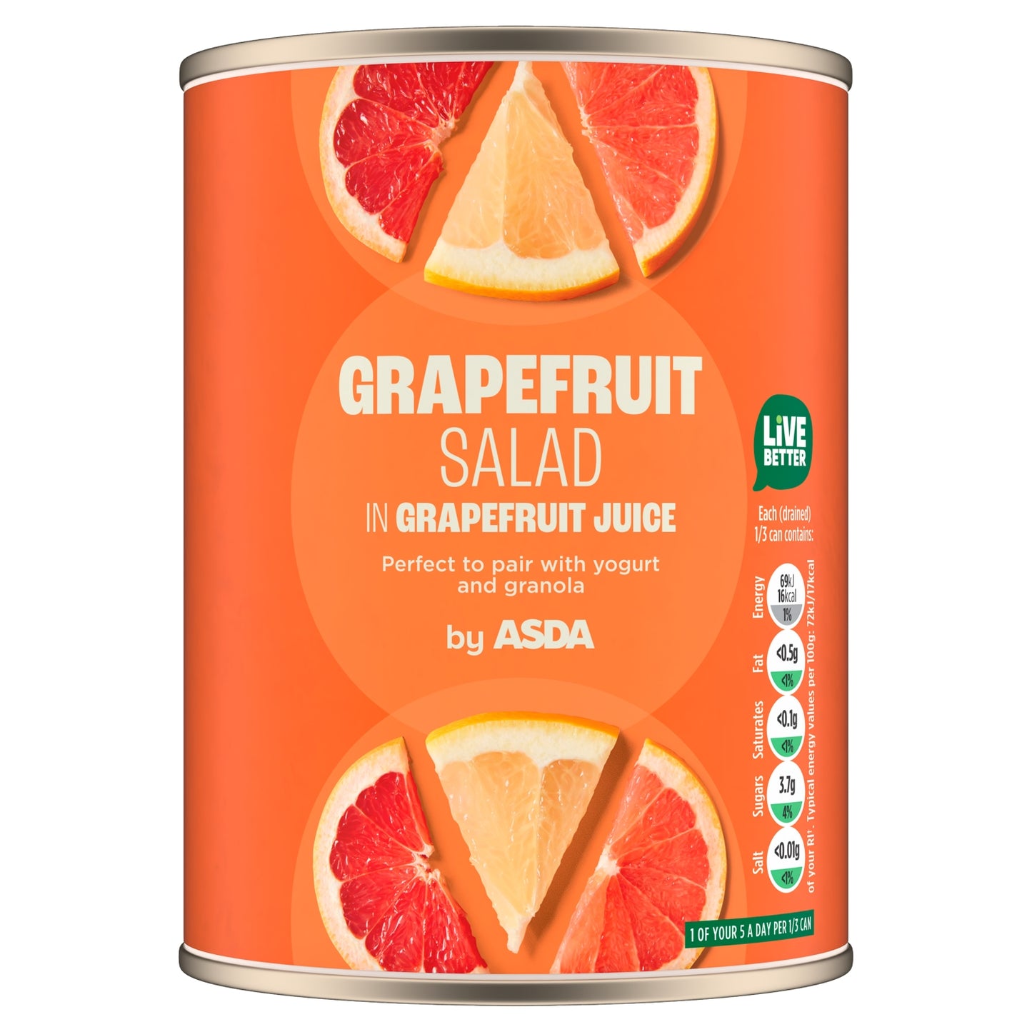 ASDA Grapefruit Salad in Grapefruit Juice 540g
