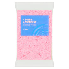 ASDA 4 Super Absorbent Sponge Wipes