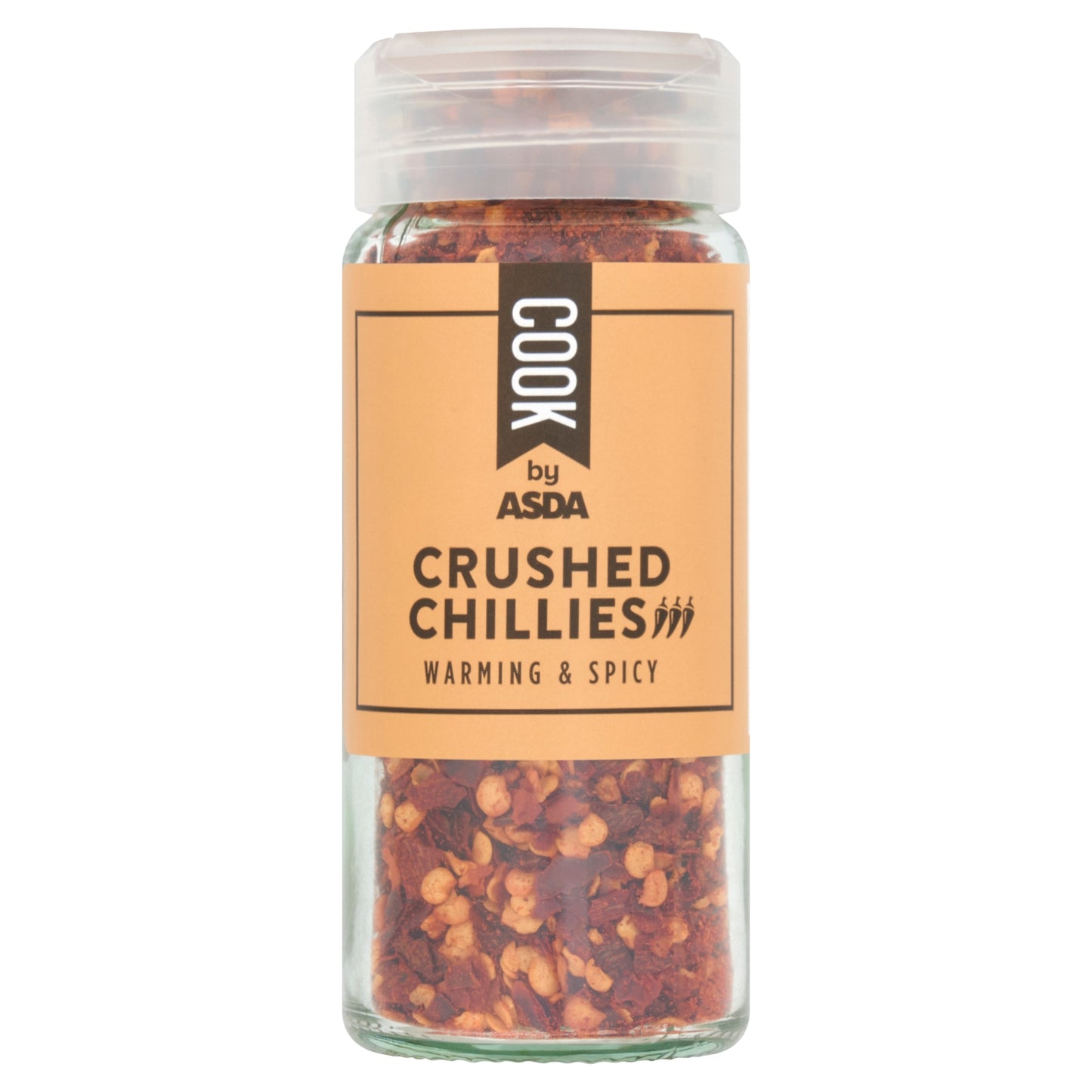 COOK by ASDA Cook Crushed Chillies 28g