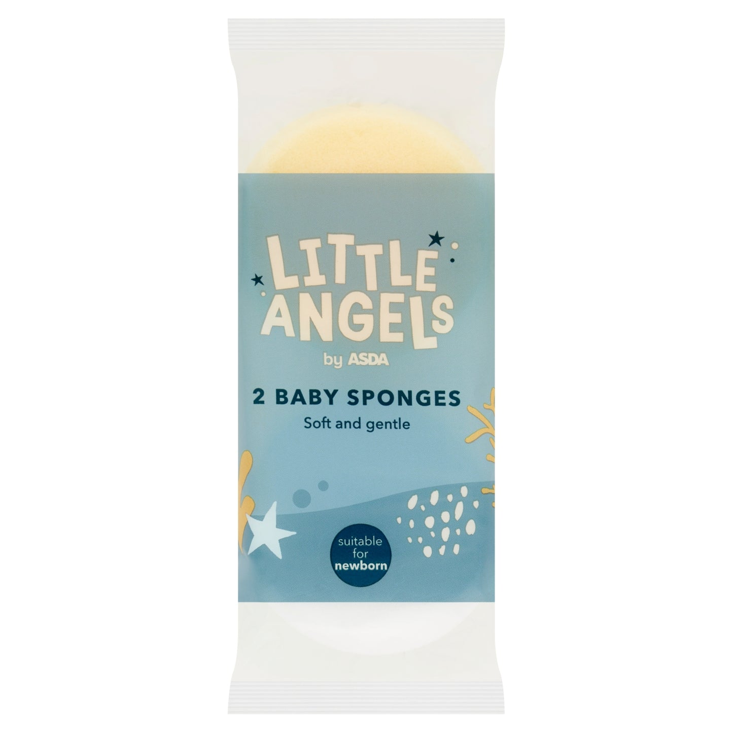 LITTLE ANGELS by ASDA 2 Baby Sponge