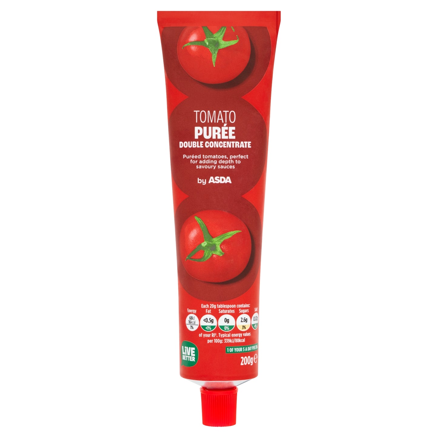 ASDA Double Concentrate Tomato Purée 200g