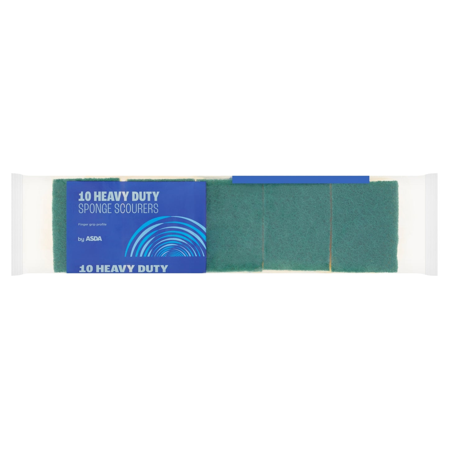 ASDA 10 Heavy Duty Sponge Scourers