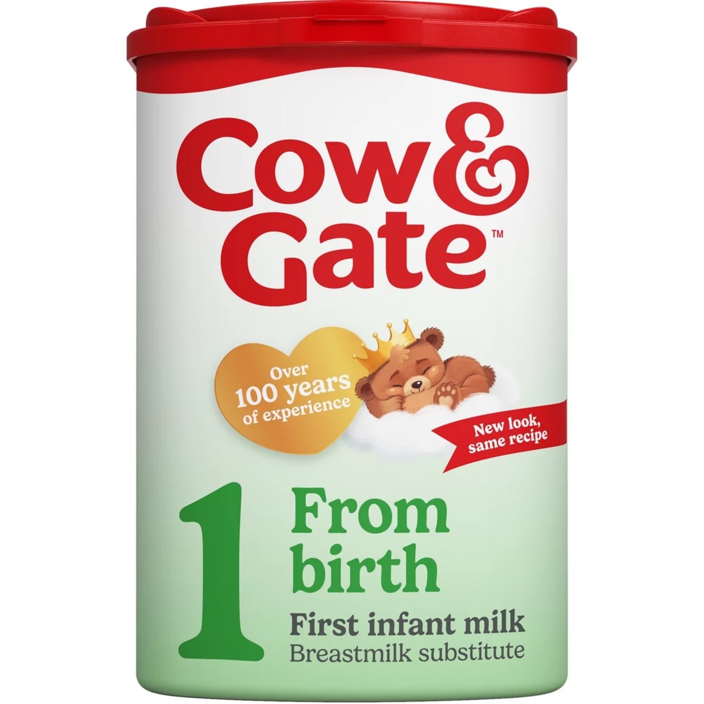 Cow & Gate 1 First Infant Baby Milk Formula Powder, From Birth, 800g