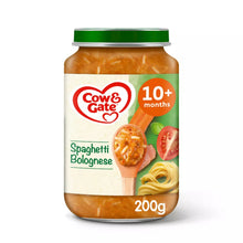 Cow & Gate Spaghetti Bolognese Baby Food Meal Jar, 10+ Months, 200g