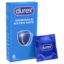 Durex 6 Regular Fit Originals Extra Safe Condoms
