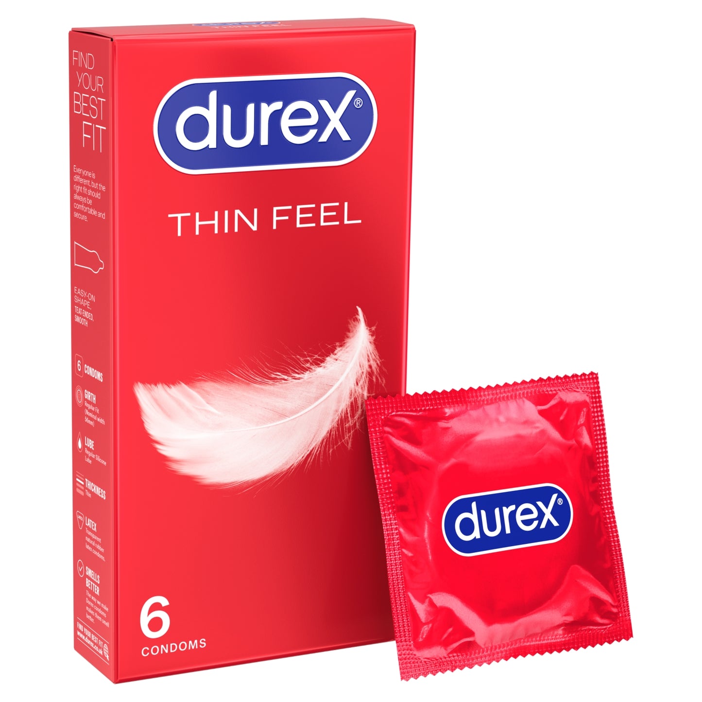 Durex Thin Feel 6 Condoms