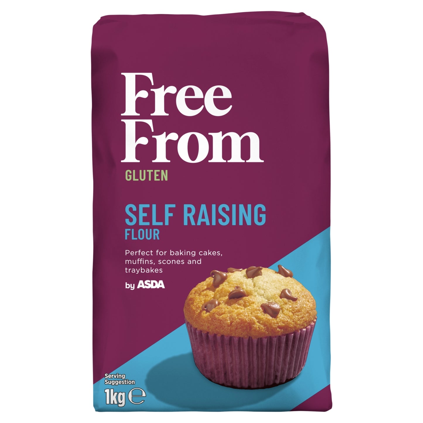 ASDA Free From Free From by Self Raising Flour 1kg