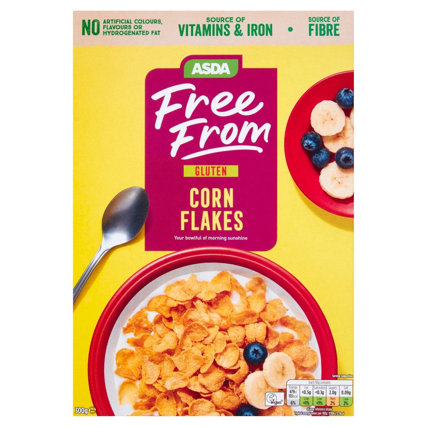 ASDA Free From Free From by Corn Flakes 300g