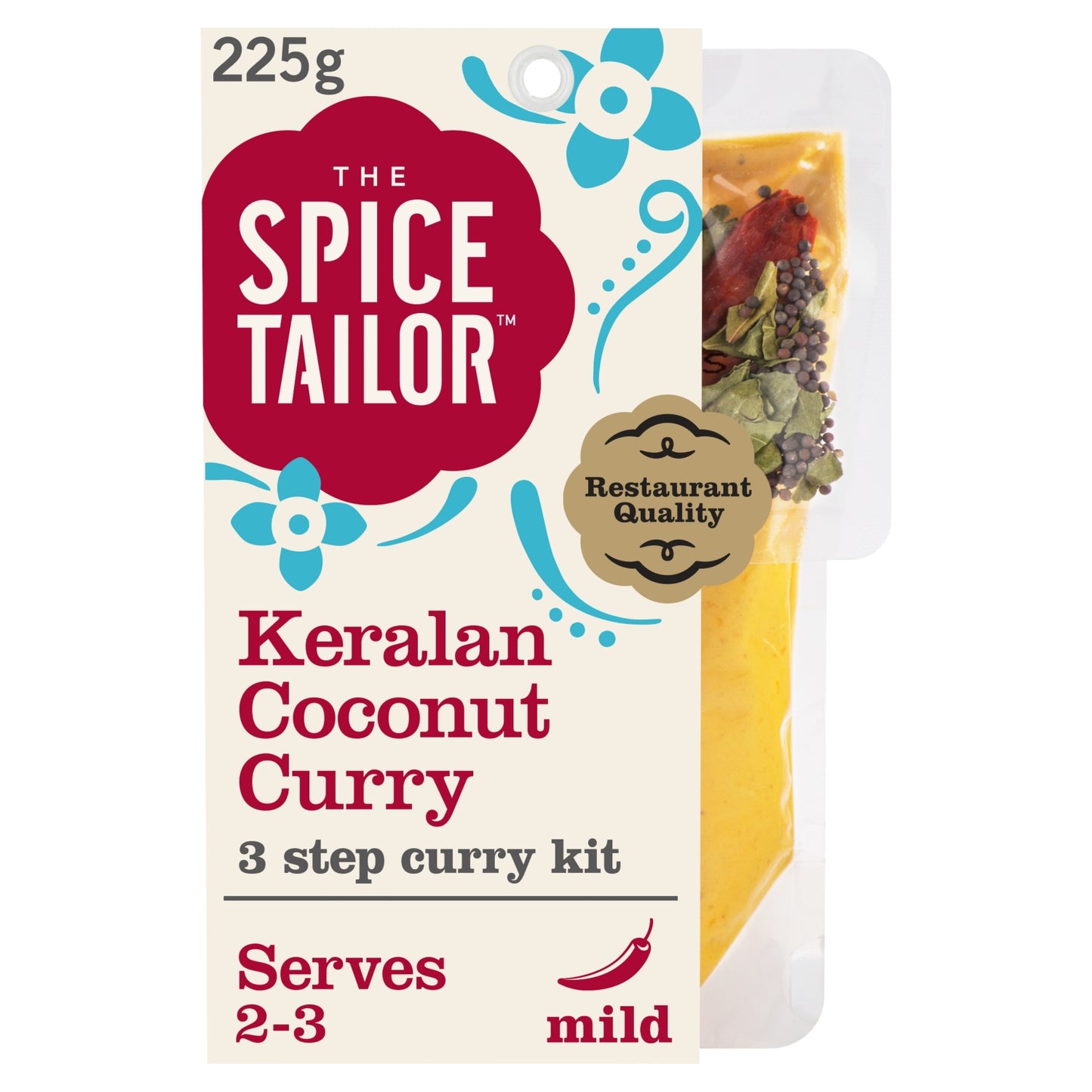 The Spice Tailor Keralan Coconut Indian Curry Sauce Meal Kit 225g