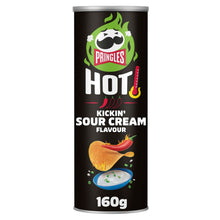 Pringles Hot Sour Cream Flavour Sharing Crisps 160g