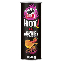 Pringles Hot BBQ Ribs Flavour Sharing Crisps 160g
