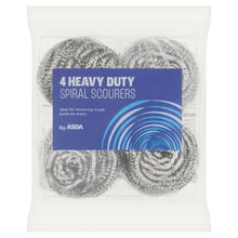 ASDA 4 Heavy Duty Spiral Scourers