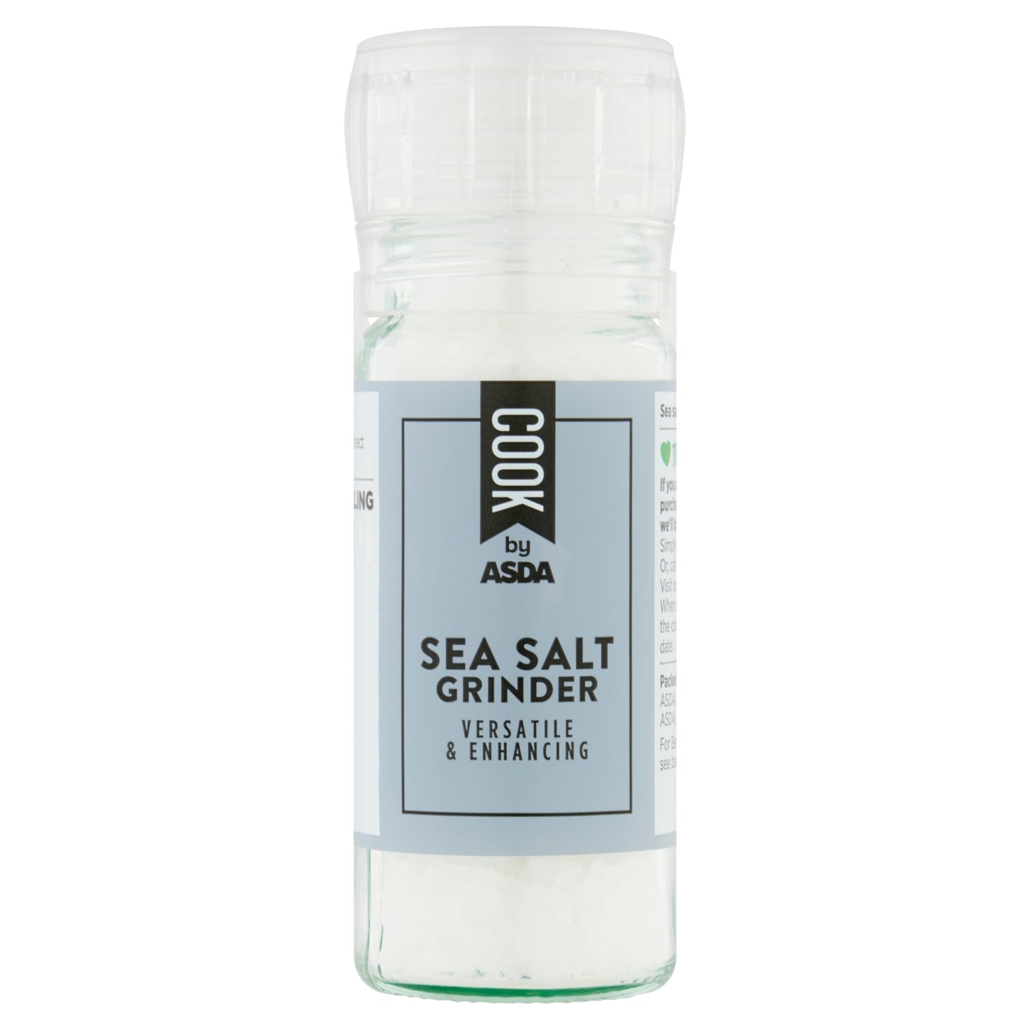 COOK by ASDA Cook Sea Salt Grinder 100g