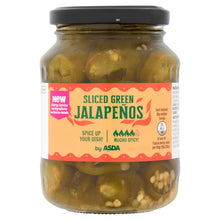 ASDA Sliced Green Jalapeños 340g