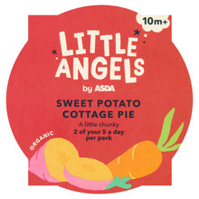 LITTLE ANGELS by ASDA Organic Sweet Potato Cottage Pie 10+m 190g
