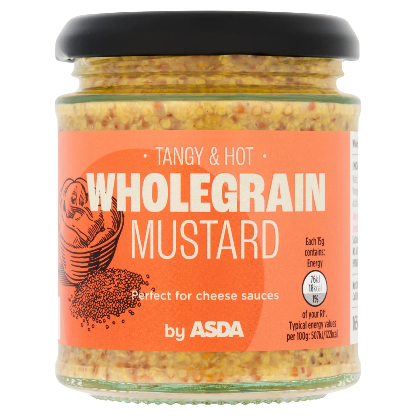 ASDA Wholegrain Mustard 165g