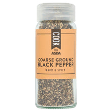 COOK by ASDA Cook Coarse Ground Black Pepper 45g