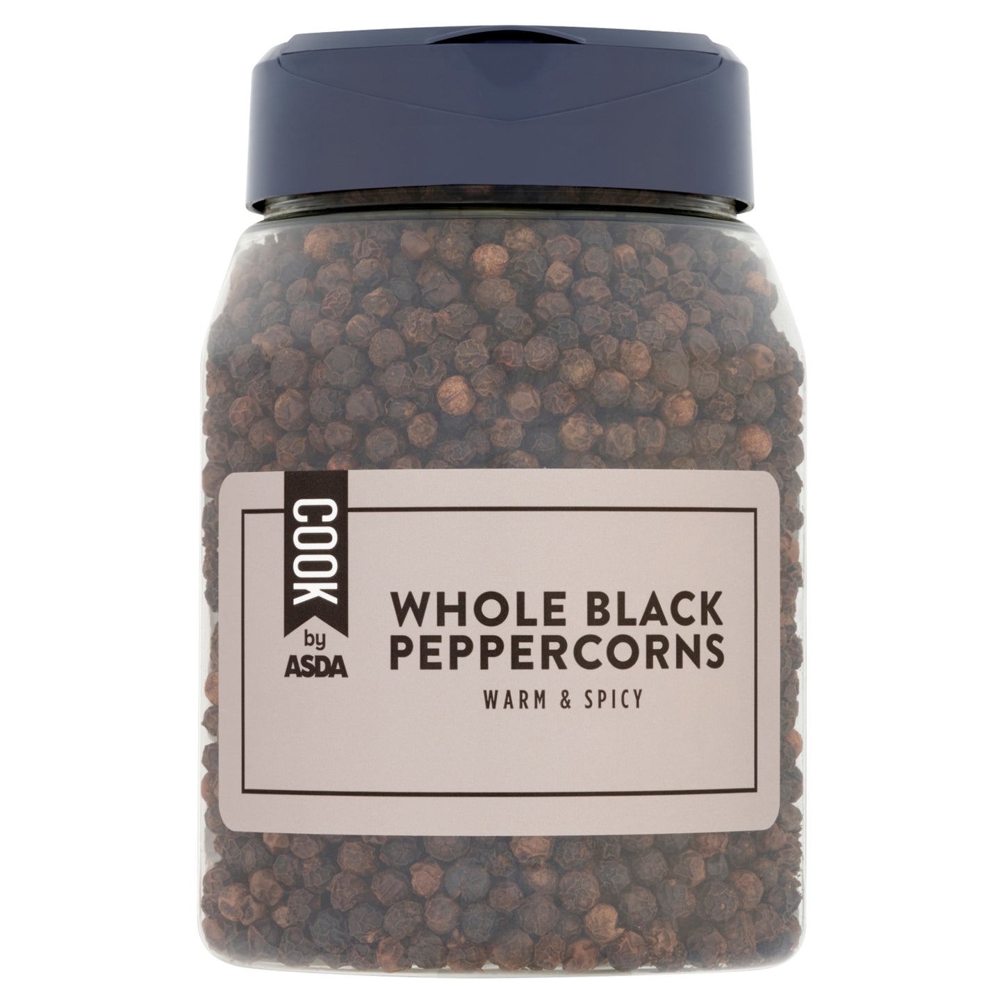 COOK by ASDA Cook Whole Black Peppercorns 250g