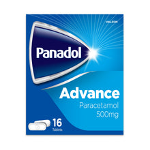 Panadol Advance 500mg Paracetamol Tablets 16s. For Pain Relief.