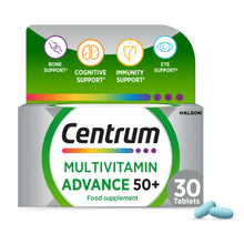Centrum Advance 50+ Multivitamins & Vitamin Tablets, GLP-1 friendly, 30s