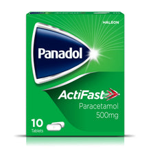Panadol ActiFast Painkillers, 500mg Paracetamol Tablets, 10s