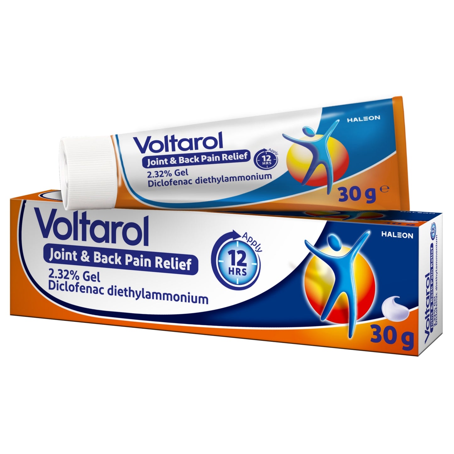 Voltarol Joint & Back Pain Relief 2.32% Gel 30g