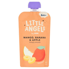 LITTLE ANGELS by ASDA Organic Mango, Banana & Apple 6m+ 120g