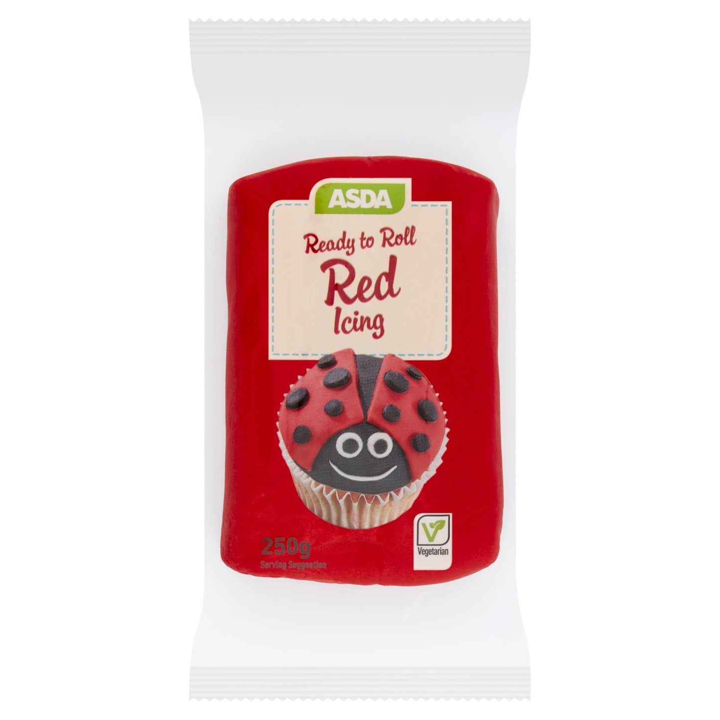ASDA Asda Ready to Roll Red Icing 250g