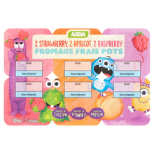 ASDA Kids Mix Flavours Fromage Frais Pots 6 x 50g (300g)