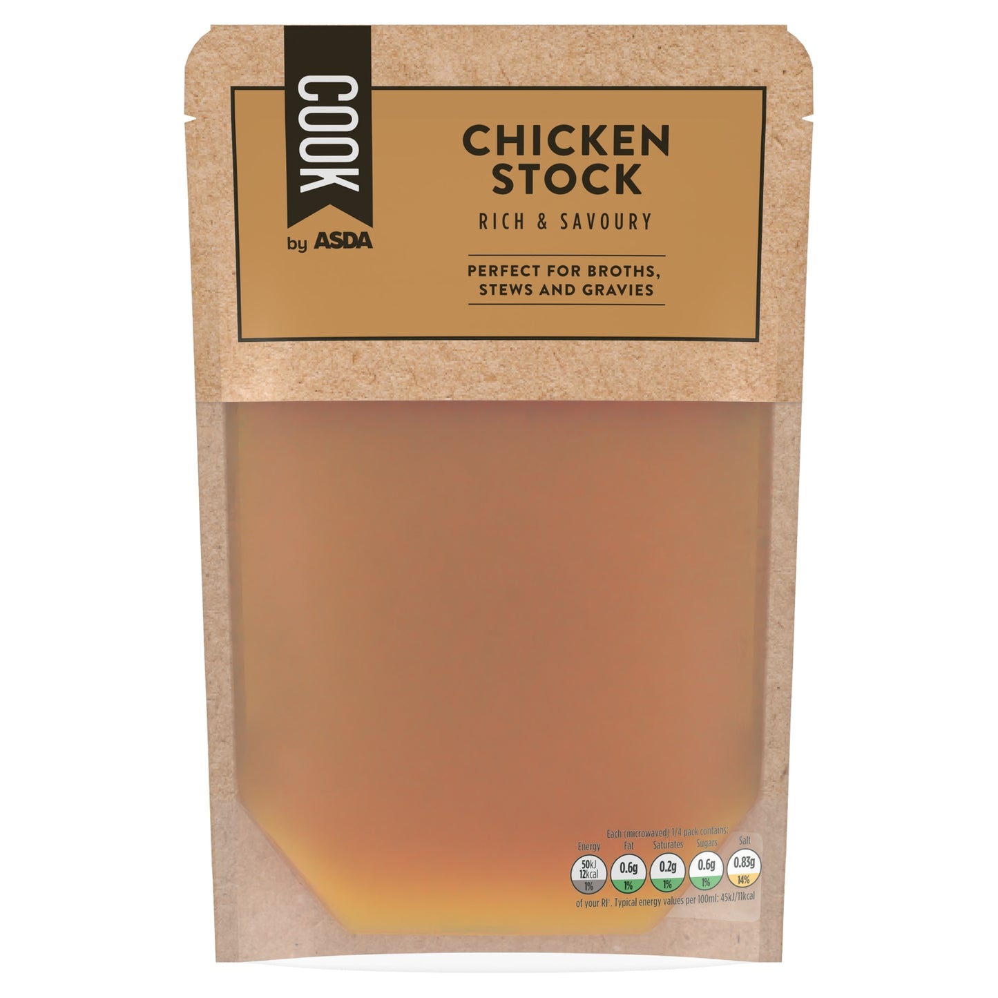 Cook by ASDA Chicken Stock 450g