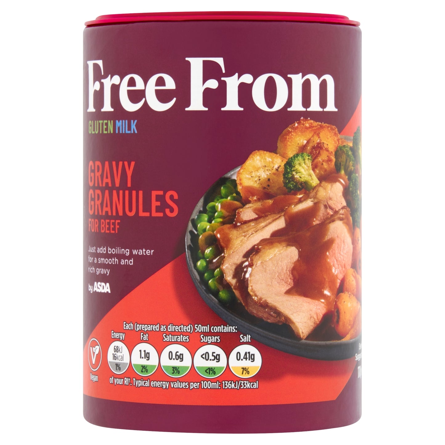 ASDA Free From Free From by Gravy Granules for Beef 170g