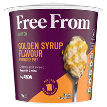 ASDA Free From Free From Golden Syrup Flavour Porridge Pot 55g