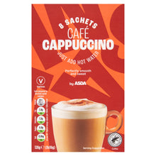 ASDA Café Cappuccino 8 x 16g (128g)