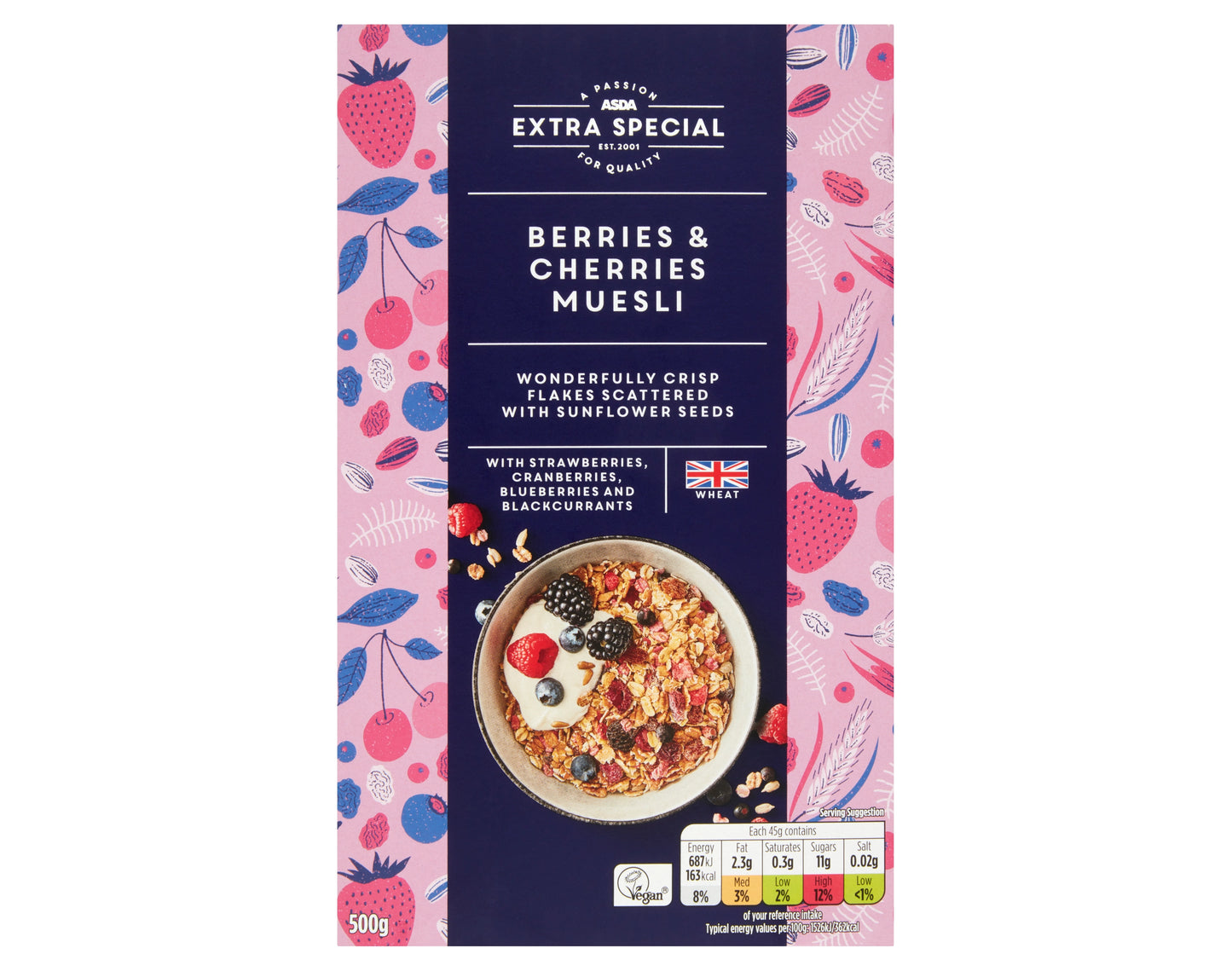 Extra Special Berries & Cherries Muesli