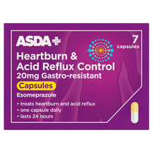 ASDA Heartburn & Acid Reflux Control 20mg 7 Capsules