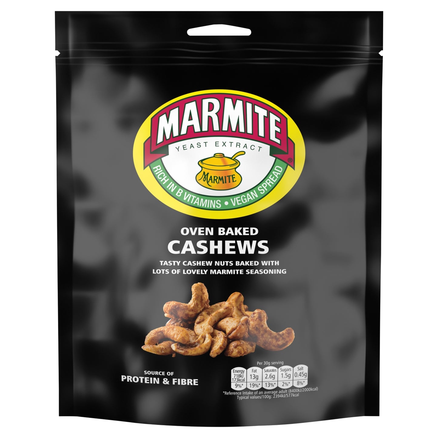Marmite Oven Baked Cashews 90g