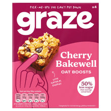 Graze Fibre Oat Boosts Cherry Bakewell 4 x 30g (120g)