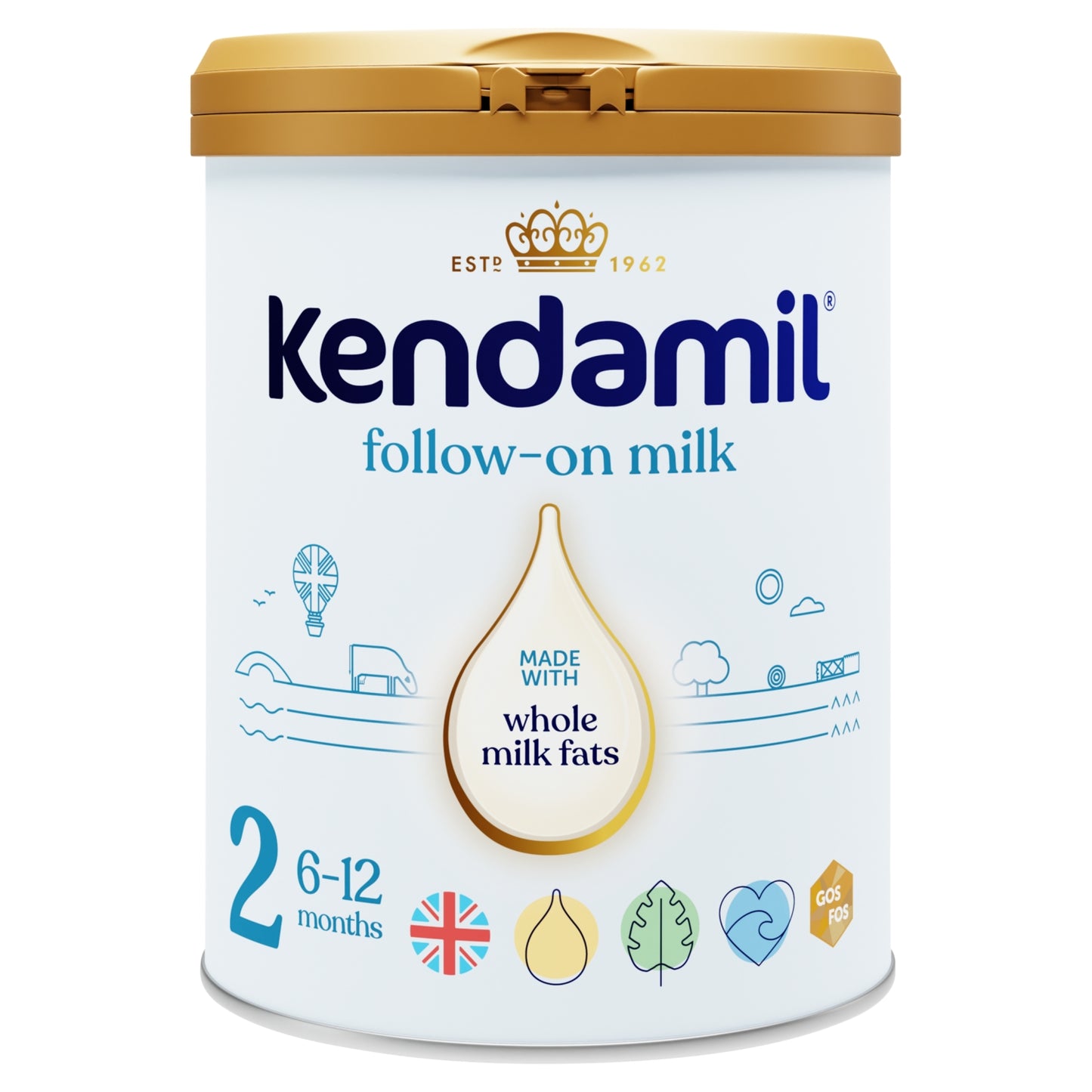 Kendamil Follow-on Milk 2 6-12 Months 800g