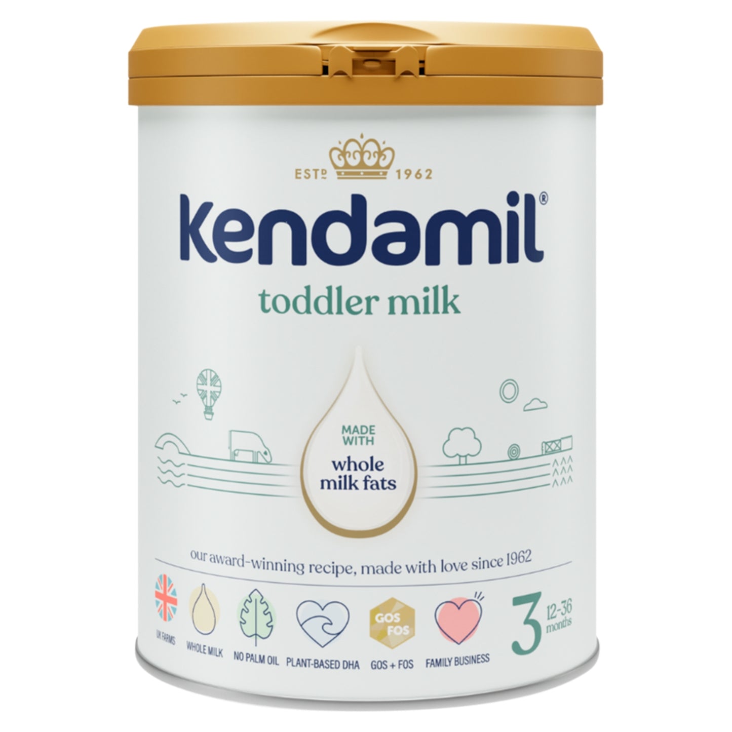 Kendamil Toddler Milk 3 12-36 Months 800g