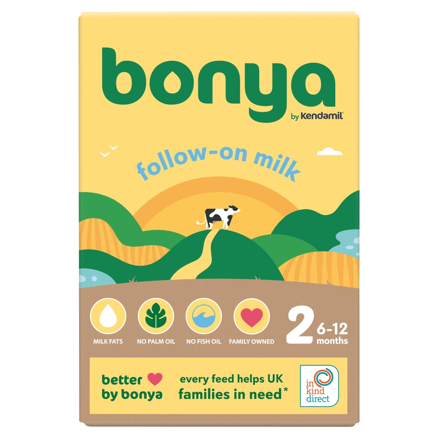 Bonya by Kendamil Follow On Milk 6-12 Months 800g