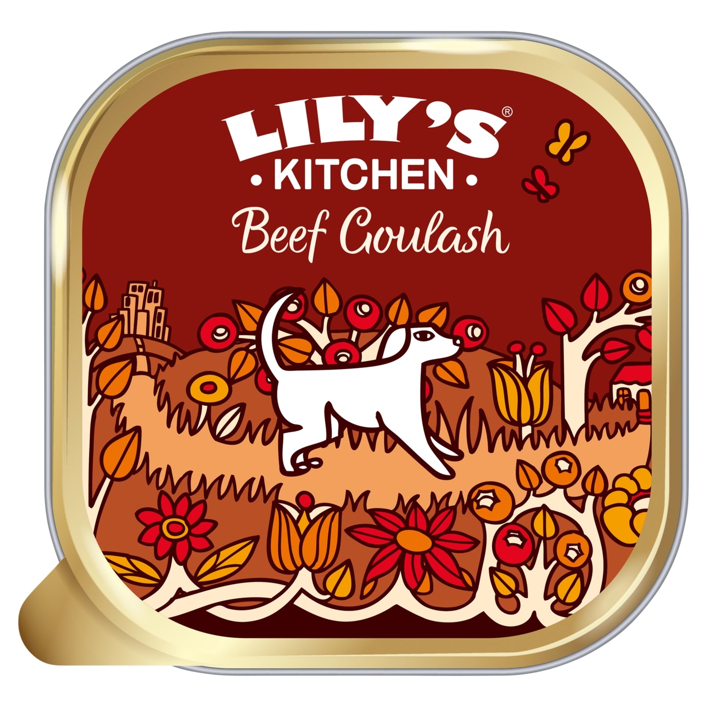 Lily's Kitchen Beef Goulash with Pumpkin & Cinnamon Adult Wet Dog Food 150g