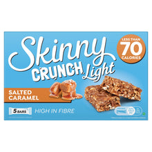 Skinny Crunch Crunch Light Salted Caramel Bars 5 x 19g