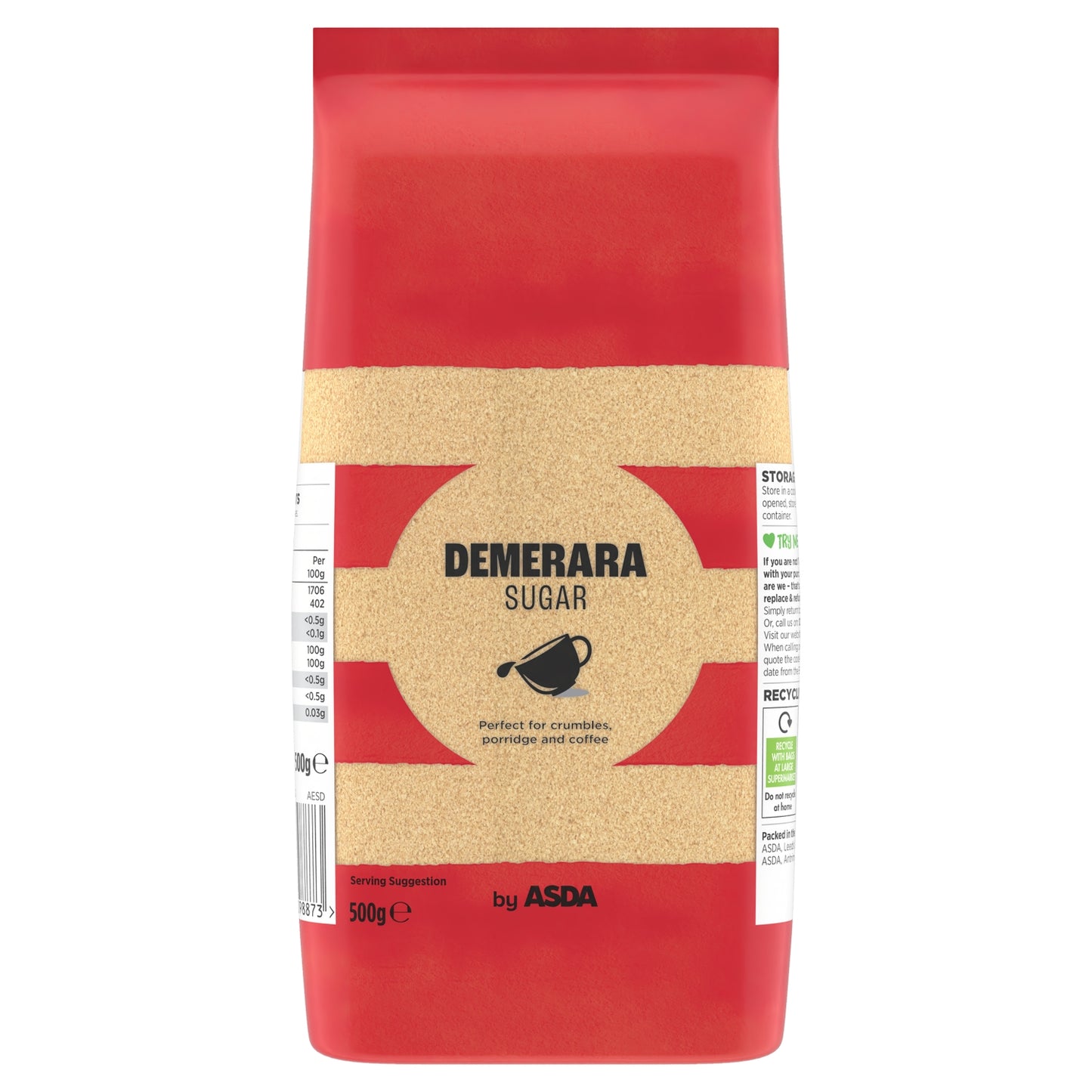 ASDA Demerara Sugar 500g