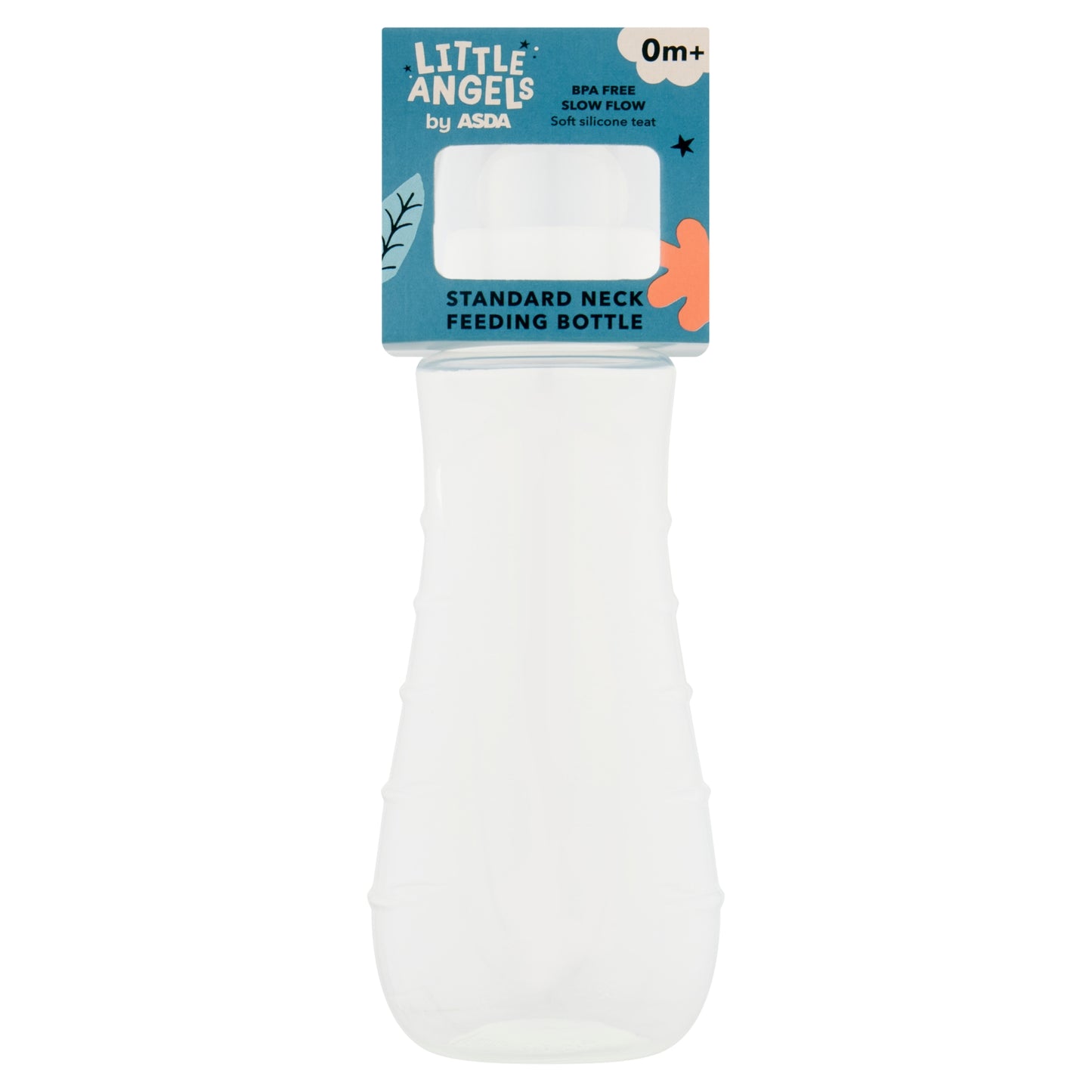 LITTLE ANGELS by ASDA Standard Neck Feeding Bottle 0m+