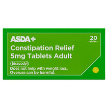 ASDA Constipation Relief 5mg 20 Tablets Adult