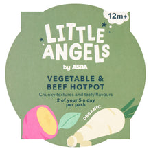 LITTLE ANGELS by ASDA Organic Vegetable & Beef Hotpot 12m+ 200g