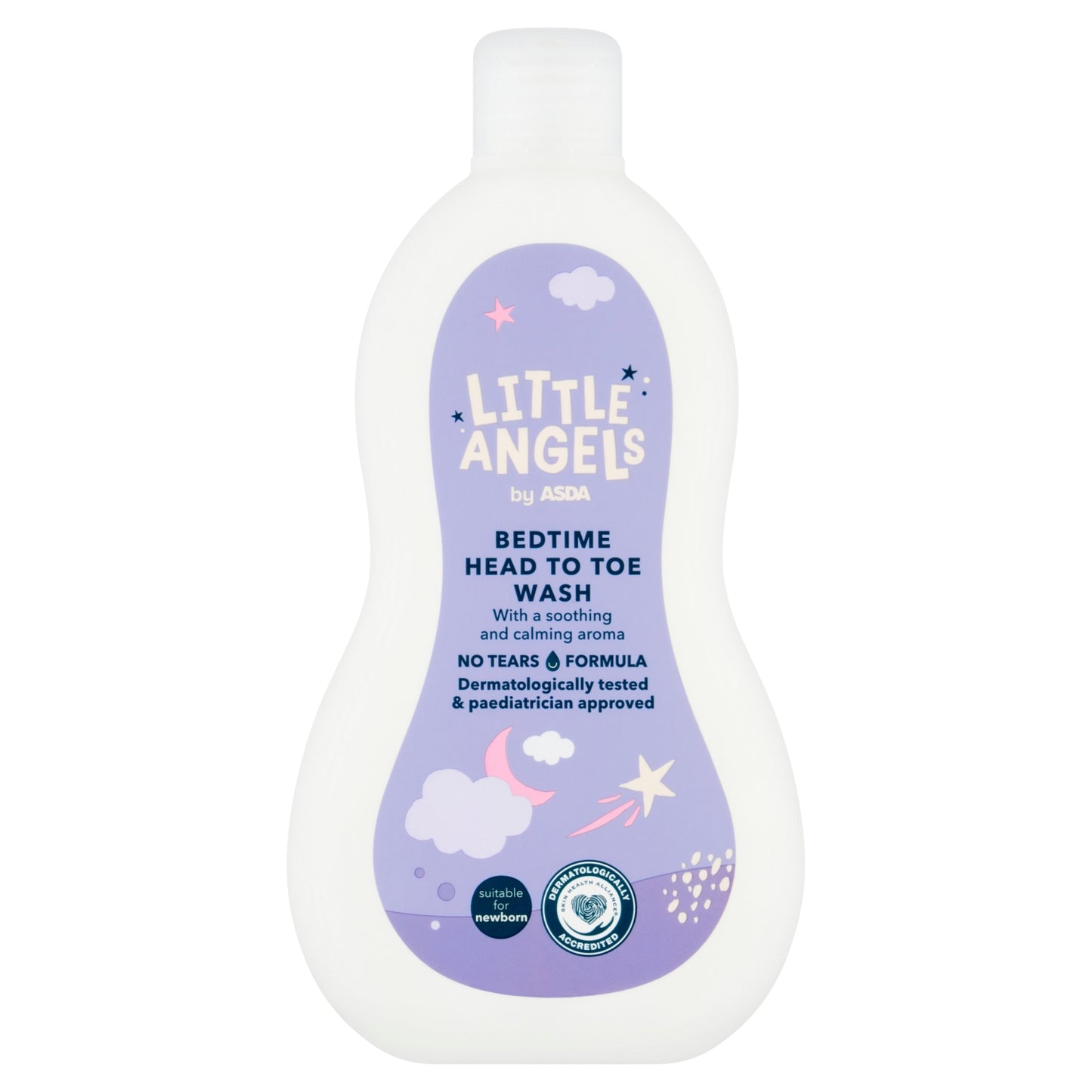 LITTLE ANGELS by ASDA by Bedtime Head to Toe Wash 500ml
