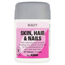 ASDA Beauty 1 a day Skin, Hair & Nails 30 Tablets